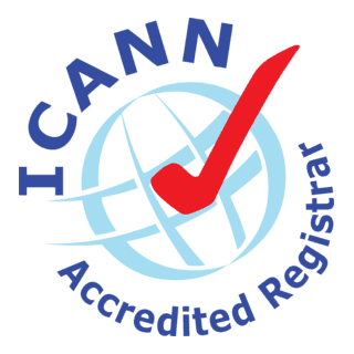 ICANN Accredited Registrar badge