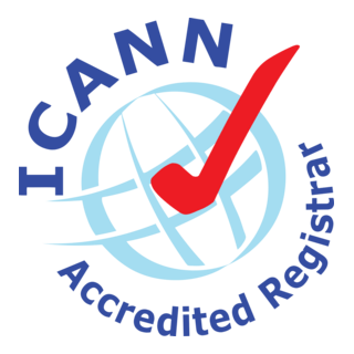 ICANN Accredited Registrar badge